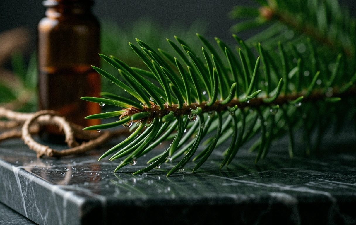 Detale botaniczne igliwia